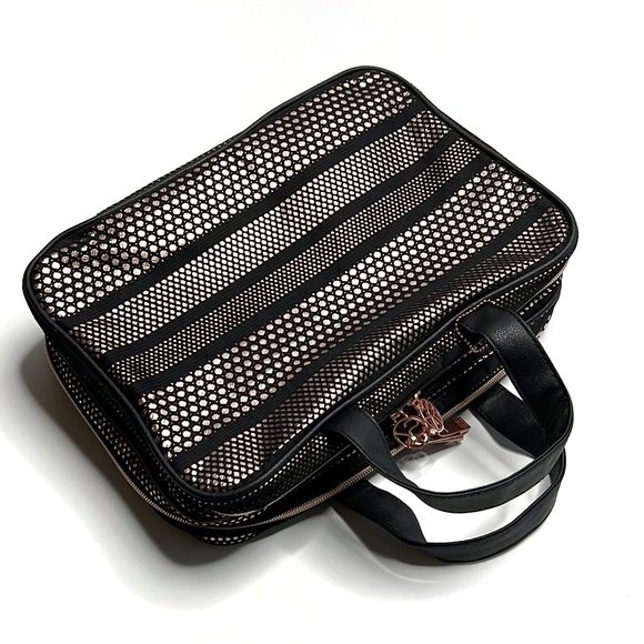 Sonia Kashuk Bags Sonia Kashuk Black And Rose Gold Large Makeup